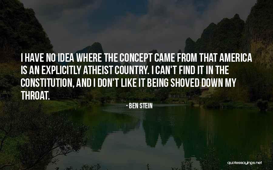 America Being The Best Country Quotes By Ben Stein