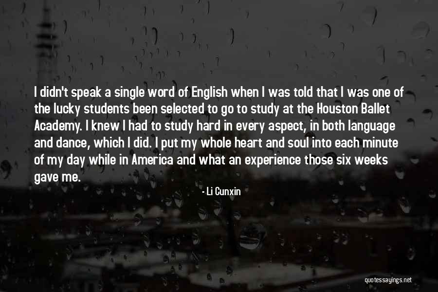 America Day Quotes By Li Cunxin America Day Quotes By Li Cunxin
