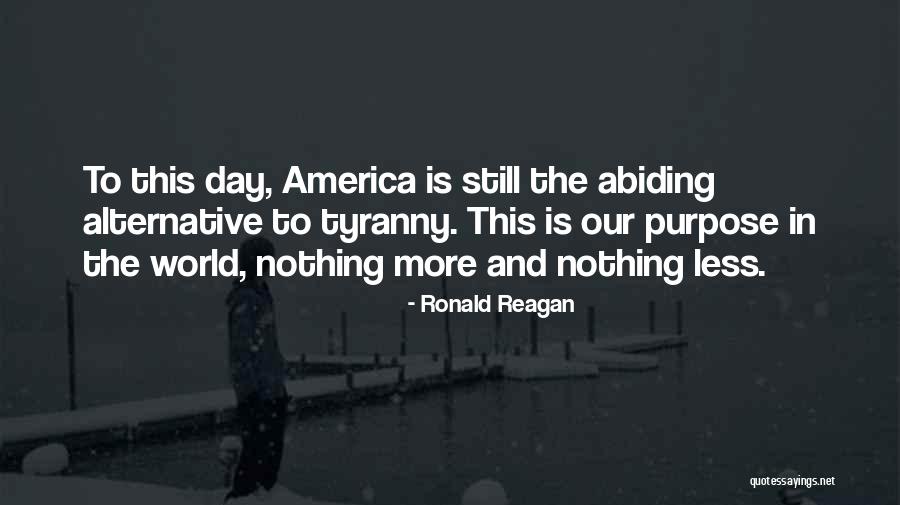 America Day Quotes By Ronald Reagan