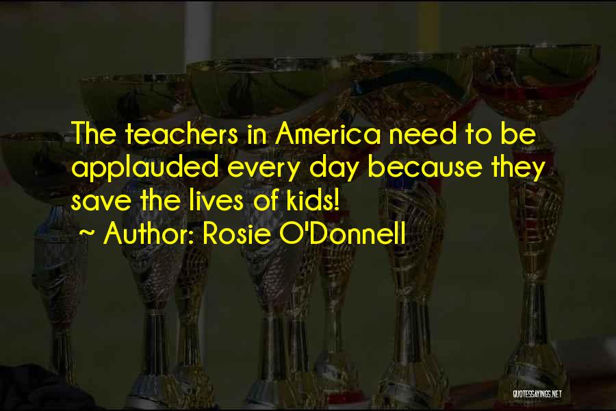 America Day Quotes By Rosie O'Donnell