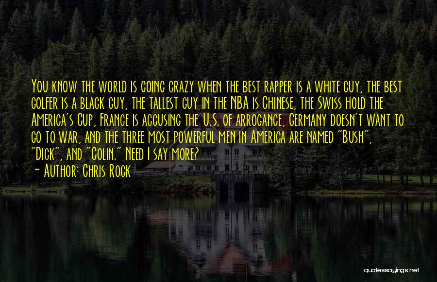 America Funny Quotes By Chris Rock