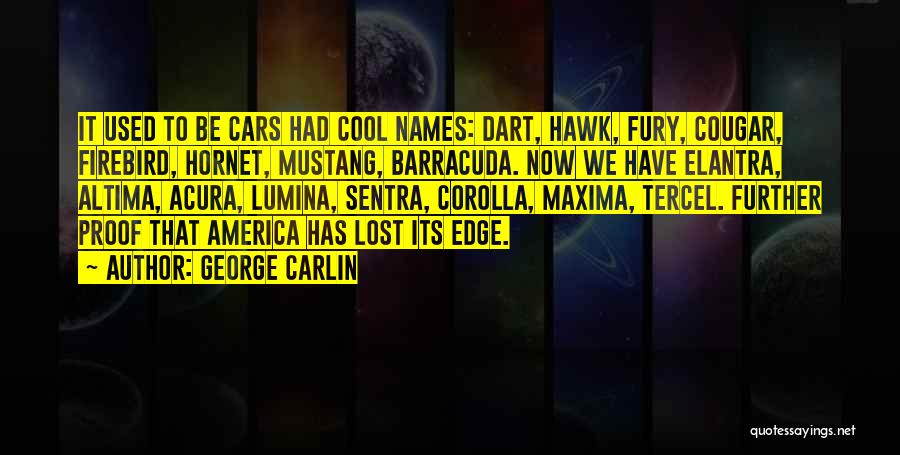 America Funny Quotes By George Carlin