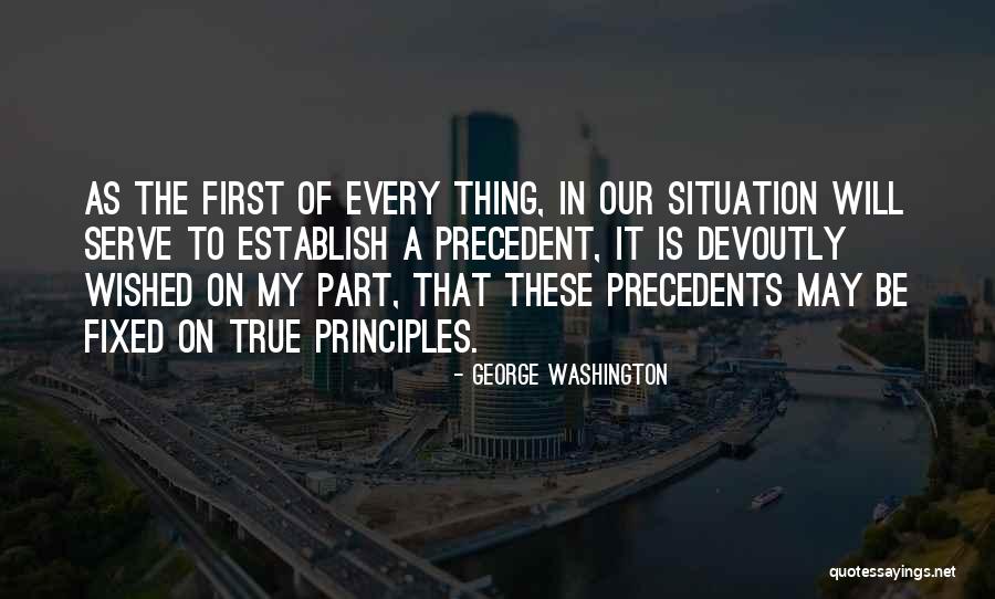 America George Washington Quotes By George Washington