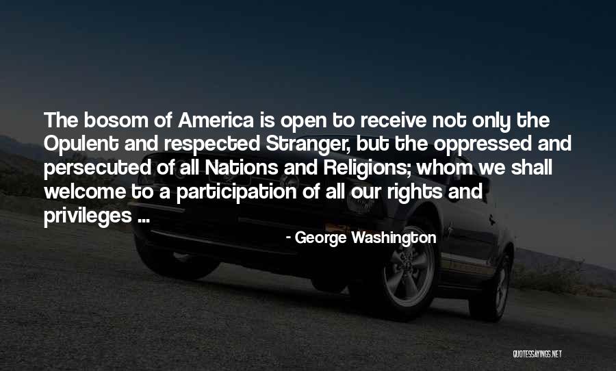 America George Washington Quotes By George Washington