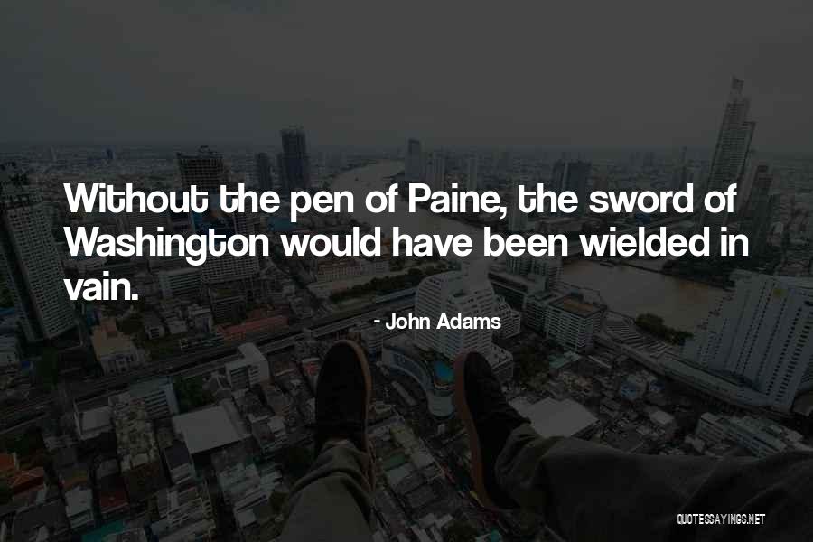 America George Washington Quotes By John Adams