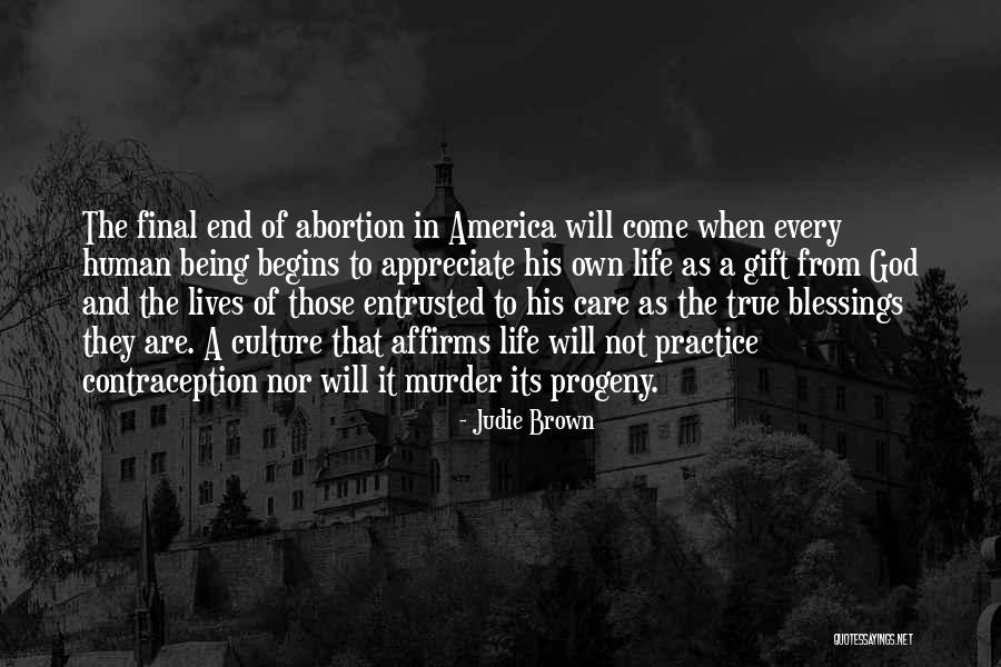 America God Quotes By Judie Brown America God Quotes By Judie Brown