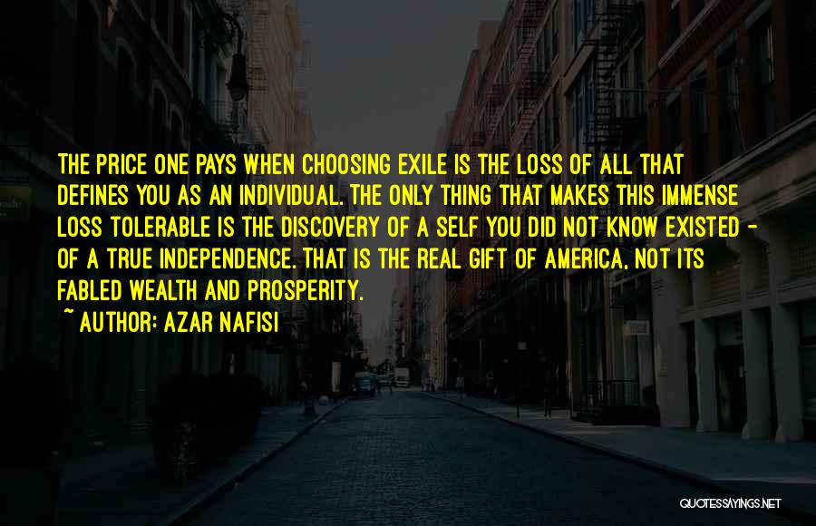 America Independence Quotes By Azar Nafisi