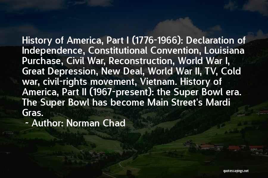 America Independence Quotes By Norman Chad