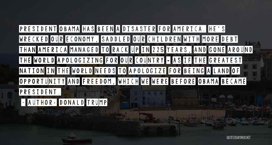 America Land Of Opportunity Quotes By Donald Trump America Land Of Opportunity Quotes By Donald Trump
