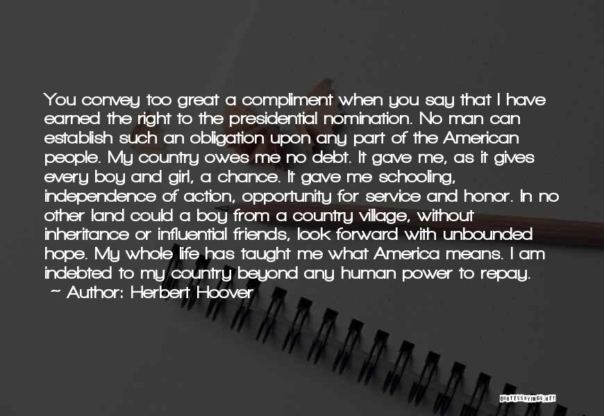 America Land Of Opportunity Quotes By Herbert Hoover America Land Of Opportunity Quotes By Herbert Hoover