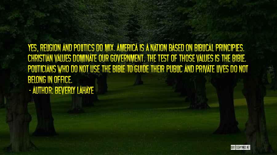 America Not A Christian Nation Quotes By Beverly LaHaye