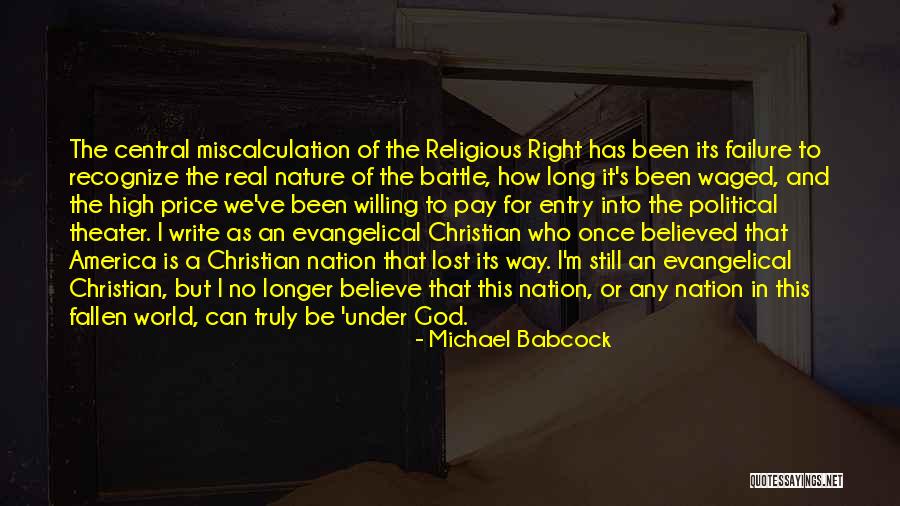America Not A Christian Nation Quotes By Michael Babcock America Not A Christian Nation Quotes By Michael Babcock