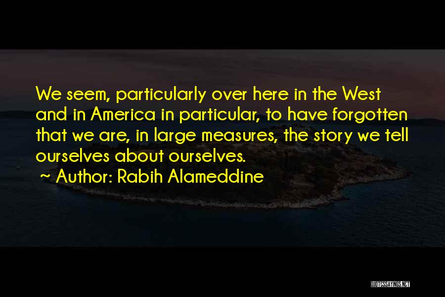 America The Story Of Us Quotes By Rabih Alameddine