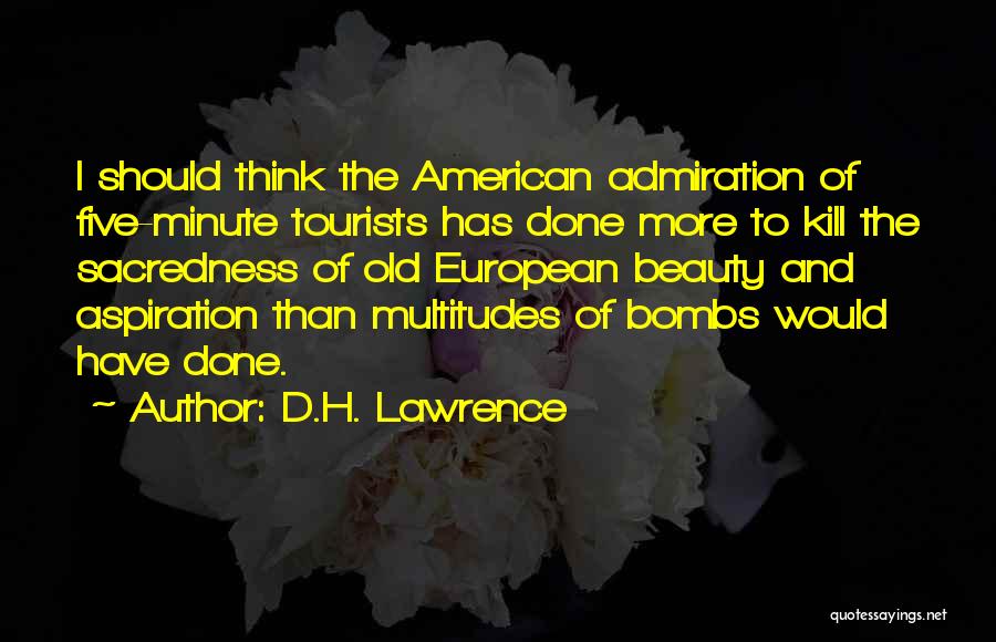 American Beauty Beauty Quotes By D.H. Lawrence