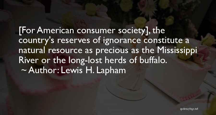 American Buffalo Quotes By Lewis H. Lapham