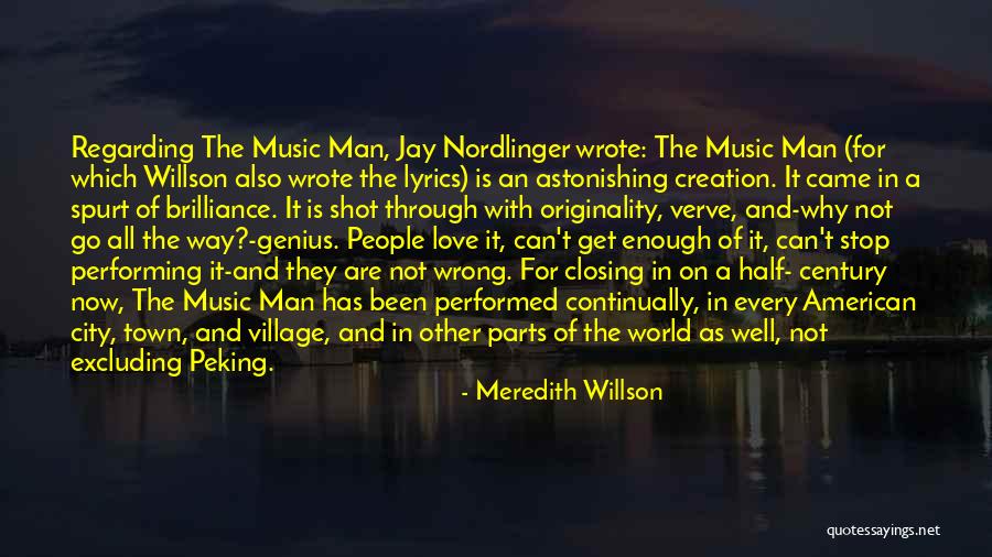 American Cities Quotes By Meredith Willson American Cities Quotes By Meredith Willson