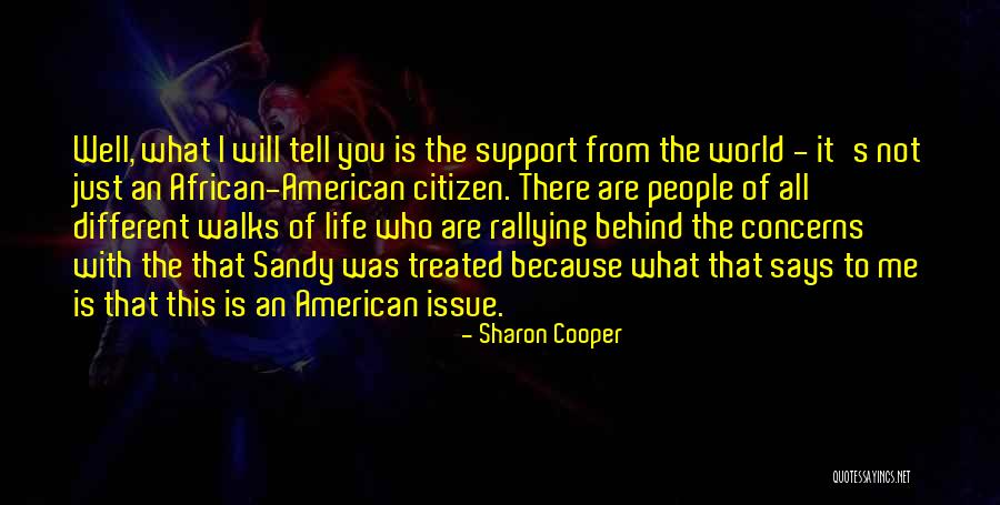 American Citizen Quotes By Sharon Cooper