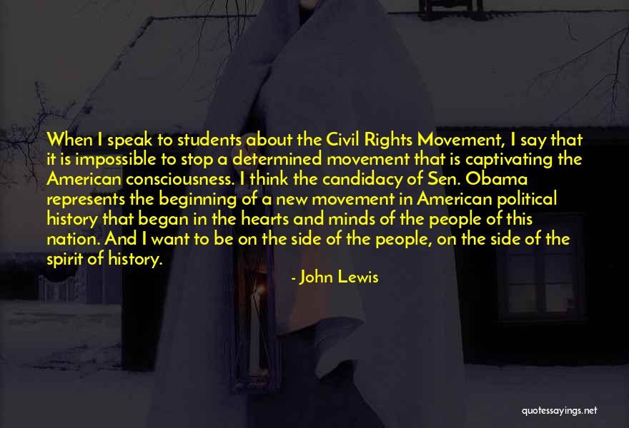 American Civil Rights Movement Quotes By John Lewis