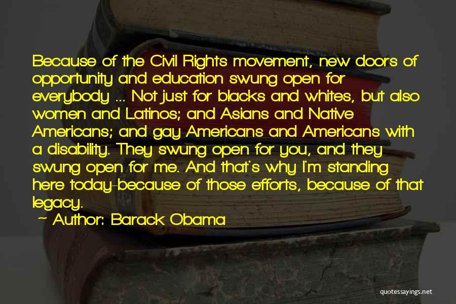 American Civil Rights Quotes By Barack Obama