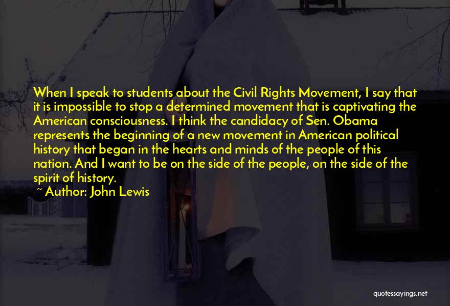 American Civil Rights Quotes By John Lewis