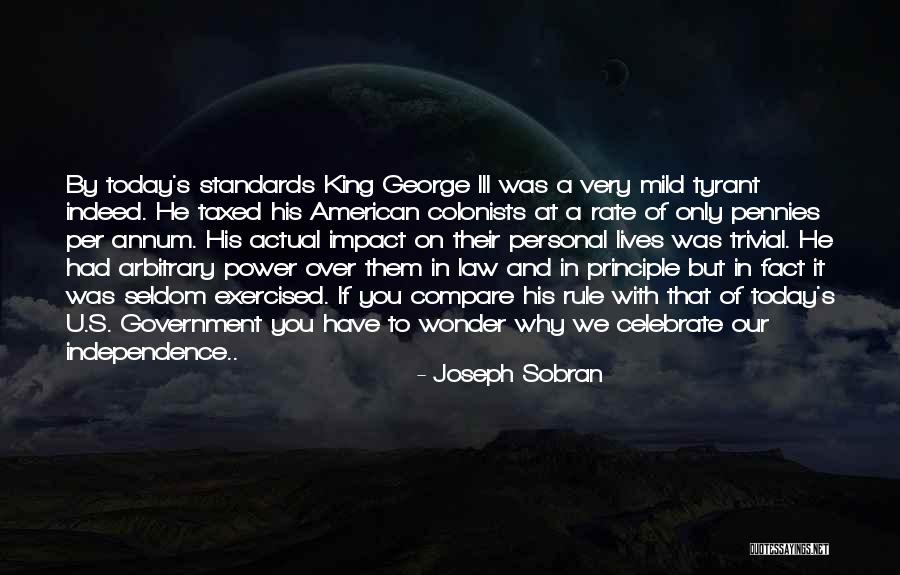 American Colonists Quotes By Joseph Sobran