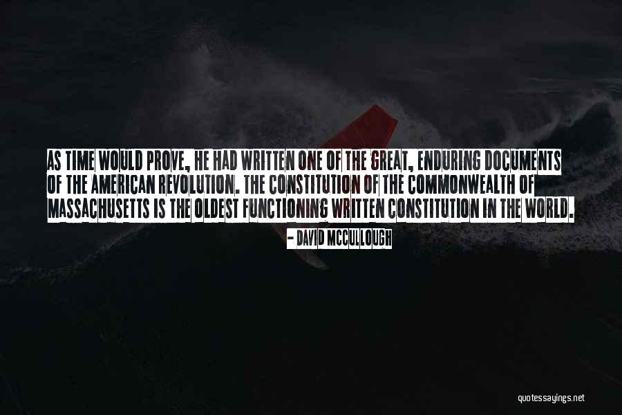 American Constitution Quotes By David McCullough American Constitution Quotes By David McCullough