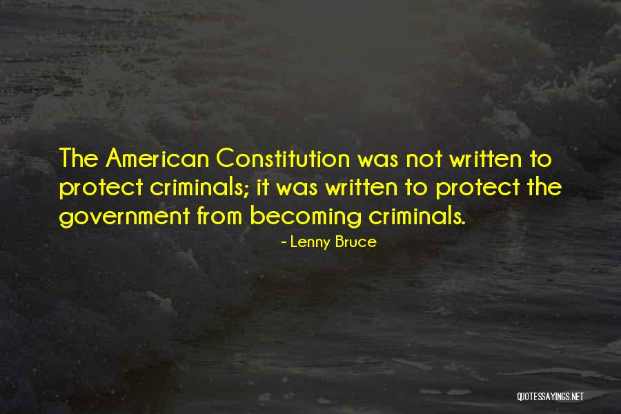 American Constitution Quotes By Lenny Bruce American Constitution Quotes By Lenny Bruce