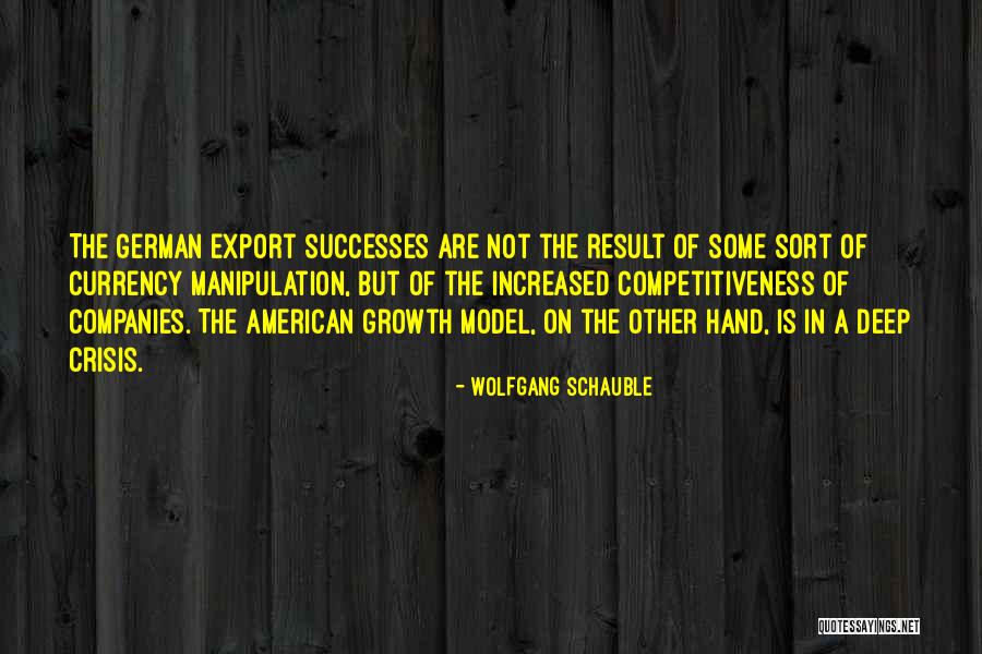 American Crisis Quotes By Wolfgang Schauble American Crisis Quotes By Wolfgang Schauble