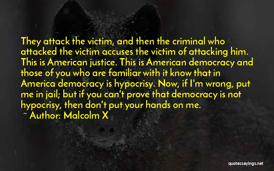 American Democracy Quotes By Malcolm X