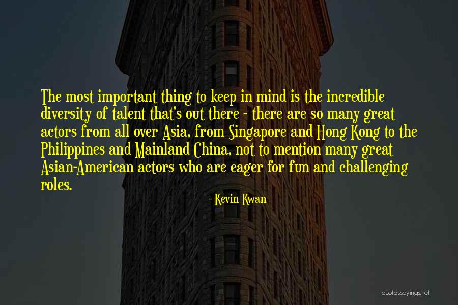 American Diversity Quotes By Kevin Kwan