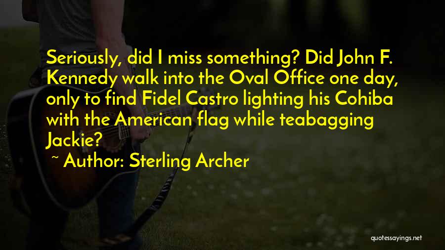 American Flag Quotes By Sterling Archer