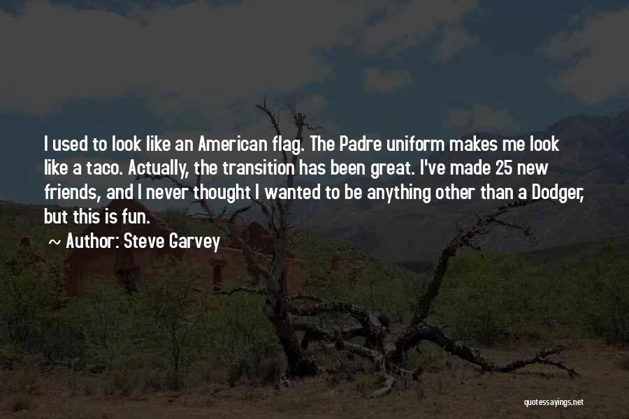 American Flag Quotes By Steve Garvey