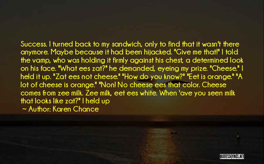 American Food Quotes By Karen Chance American Food Quotes By Karen Chance