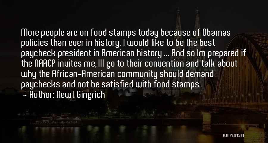 American Food Quotes By Newt Gingrich