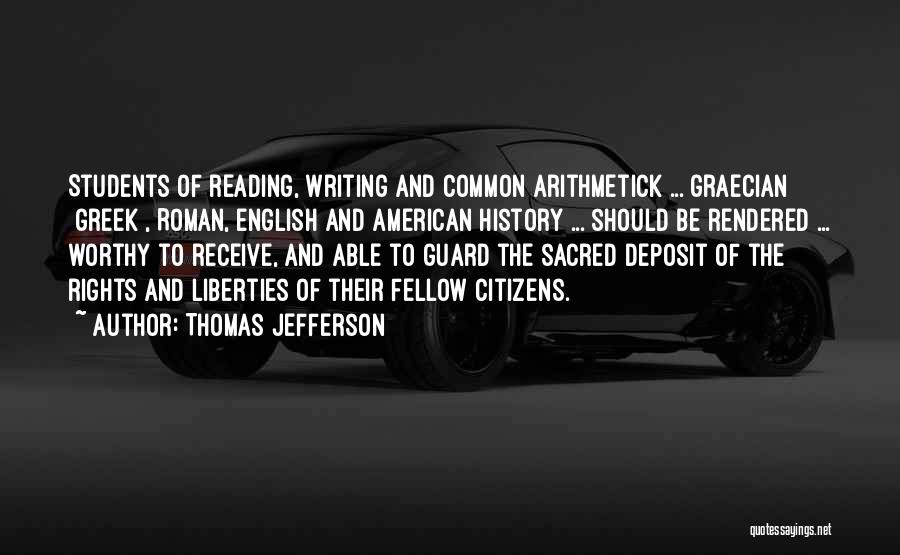 American History Quotes By Thomas Jefferson