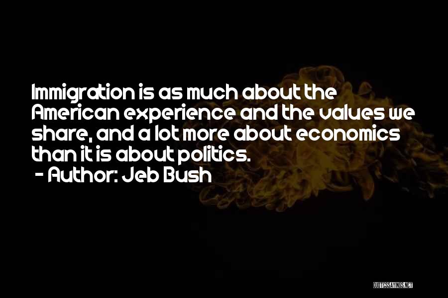 American Immigration Quotes By Jeb Bush