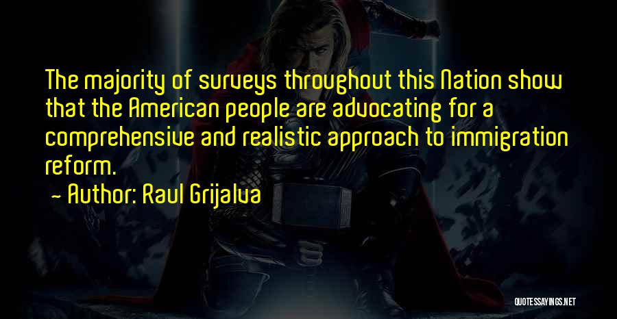 American Immigration Quotes By Raul Grijalva