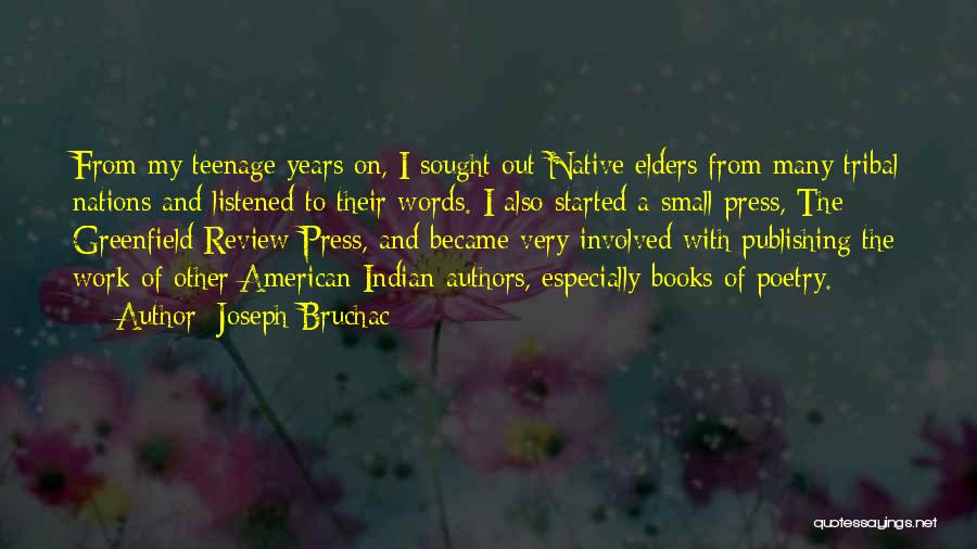 American Indian Tribal Quotes By Joseph Bruchac