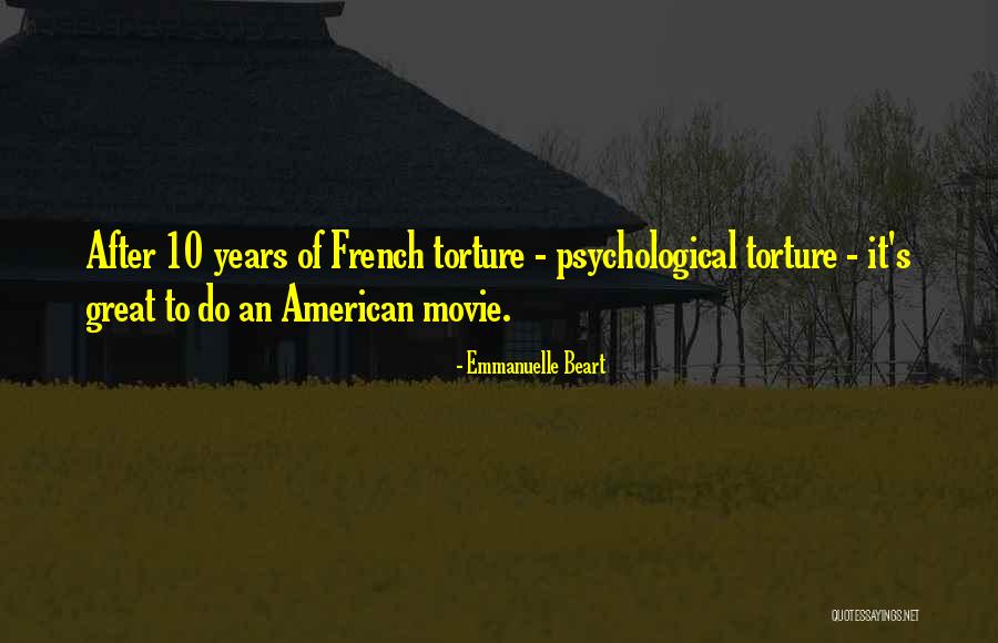 American Movie Quotes By Emmanuelle Beart American Movie Quotes By Emmanuelle Beart