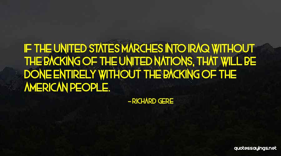 American Nations Quotes By Richard Gere American Nations Quotes By Richard Gere