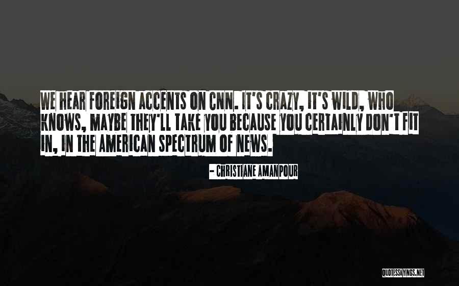 American News Quotes By Christiane Amanpour