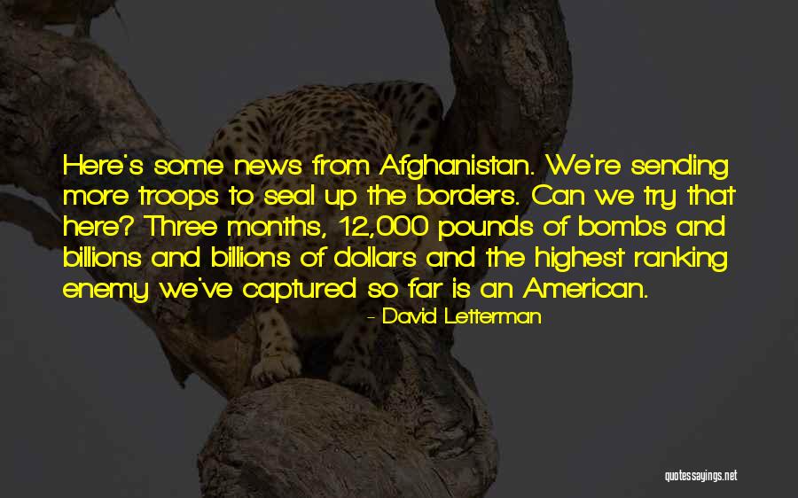 American News Quotes By David Letterman
