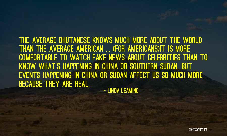 American News Quotes By Linda Leaming