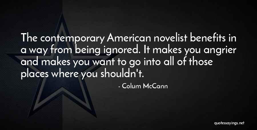 American Novelist Quotes By Colum McCann