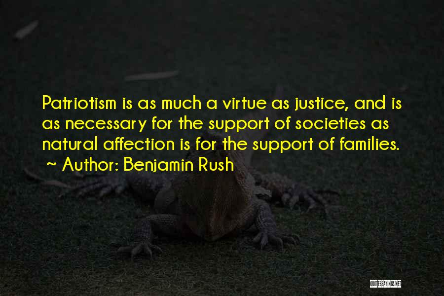 American Patriotism Quotes By Benjamin Rush