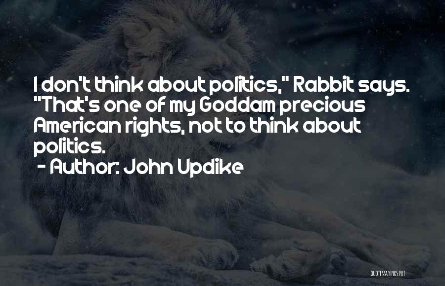 American Patriotism Quotes By John Updike