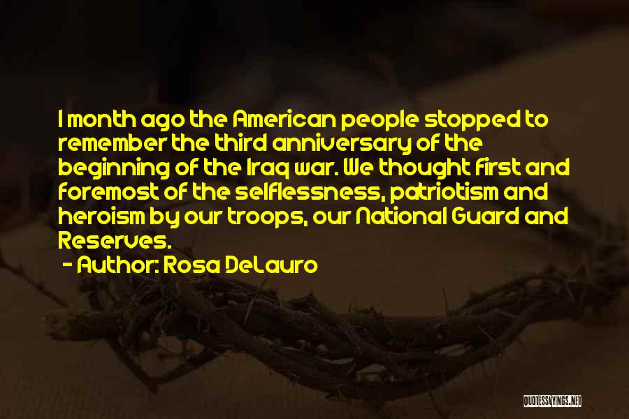 American Patriotism Quotes By Rosa DeLauro