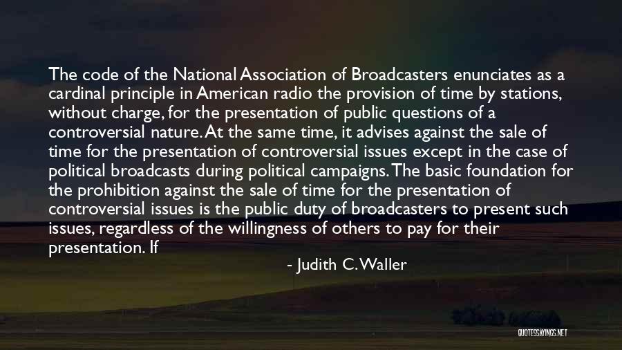 American Prohibition Quotes By Judith C. Waller American Prohibition Quotes By Judith C. Waller