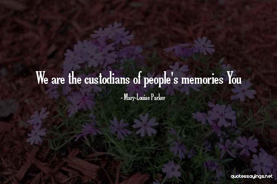 American Site Quotes By Mary-Louise Parker