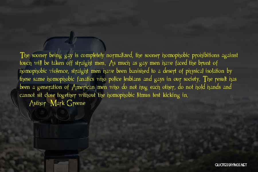 American Society Quotes By Mark Greene